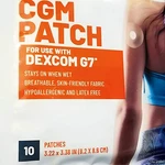 Kt Tape Pro Extreme Adhesive Cgm Dexcom G7 Overpatch Beige 10 Patches (X2). Fixed Price $20.00.