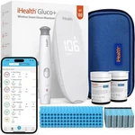 Ihealth Gluco+ Wireless Smart Blood Glucose Monitor Kit With Free App 100 Glu.... Fixed Price $60.25.