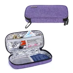 Luxja Insulin Travel Case, Bag 8.5X3.75X1.5 Inch (pack Of 1), Purple. Fixed Price $16.92.