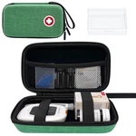 Icimbi Diabetic Supplies Travel Case, Carrying Organizer For Green. Fixed Price $14.52.