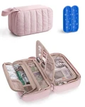 Marscamd Puffy Diabetes Travel Case With 2 Ice Packs, Insulin Pink,. Fixed Price $30.64.
