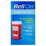 Relion Sharps Container For Insulin Syringes, Pen Needles And Lancets. Fixed Price $11.35.