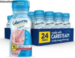 24 Pack - Glucerna Original Nutrition Shake, Strawberry, 8 Oz Bottles. Fixed Price $59.55.