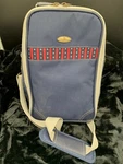 Picnic And Beyond Insulated Wine Cooler Case, OPENER,2 GLASSES,2 Napkins. Fixed Price $18.95.