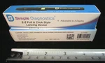 2 Simple Diagnostics E-z Pull & Click Style Lancing Device Adjustable 5 Depths. Fixed Price $14.95.