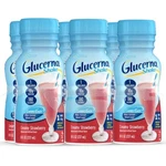 Glucerna Nutritional Shake Blood Sugar Support Creamy Strawberry 8OZ Pack Of 6. Fixed Price $30.41.