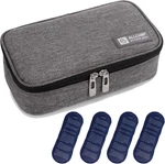 Allcamp Insulin Cooler Travel Case Diabetic Medication With 4 Ice Pack -. Fixed Price $34.62.