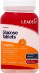 Leader Glucose Chewable Low Blood Sugar Orange Flavor - 50 Tablets. Fixed Price $10.76.