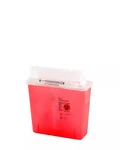 Covidien 8507SA Sharpsafety Container With Counterbalance Lid, Quart Capacity,. Fixed Price $129.93.