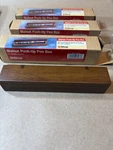New.......solid Walnut Push Up Pen Box For Single / One. Fixed Price $15.00.