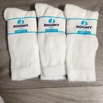 Roomy Socks White Crew Size 6-8 Stretch Top Terry Diabetes Comfort Unisex. Fixed Price $14.06.