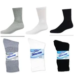 Lot 6 Pairs Men's Circulatory Diabetic Crew Socks Size 9-11 White. Fixed Price $16.88.