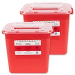 Alcedo Sharps Container For Home Use Gallon (2-PACK) Biohazard Needle And Sy. Fixed Price $36.78.