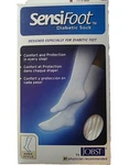 Pair Diabetic Socks Sensifoot 110832 White Knee High Men/women Medium Nib. Fixed Price $18.02.