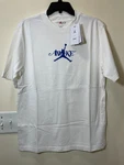 Jordan X Awake Ny T-shirt Mens White Blue Graphic Logo Short Sleeve FV9913-133. Fixed Price $50.00.