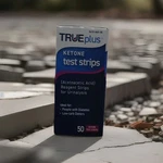Trueplus Ketone Test Strips For Urinalysis Acetoacetic Acid 50 Count Exp 2/2027. Fixed Price $19.00.