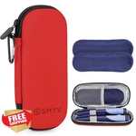 Smyv Insulin Cooler Travel Case Red - Tsa Ice Packs For Diabetic Medication. Fixed Price $20.00.