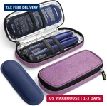 Auvon Insulin Pen Cooler Travel Case With 2 * 90G Tsa Approved Ice Packs, Diabet. Fixed Price $14.61.