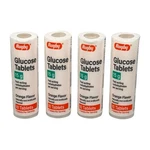 Lot Of 4 Rugby Glucose Tablets 15G Fast Acting Carbohydrate Orange Flavor 10CT. Fixed Price $14.99.