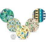Funpatch Waterproof Libre Plus Sensor Covers For 3, Summer Vibes. Fixed Price $11.88.