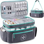 Bagsfy Travel Medicine Organizer, Medical Double-layer(style A), Grey. Fixed Price $50.79.