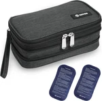 Insulin Cooler Travel Case, Expandable Insulated Diabetic Bag With 2 * 180G Ice. Fixed Price $33.85.