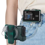 Iguerburn Tslim X2 Pump Case With Rotating Clip, Tandem Holder, Green. Fixed Price $33.11.
