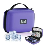 Insulin Cooler Travel Case With Temperature Display, Tsa Approved Purple. Fixed Price $44.50.