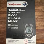 Walgreens True Metrix Digital Glucose Monitor Black Silver Proven Accuracy. Fixed Price $13.50.