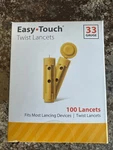 Easy Touch Twist 33G 100 Ct , Lancets. Fixed Price $9.99.