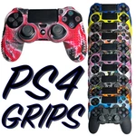 PS4 Grips Silicone Rubber Skin Case Cover For Sony Playstation Controller Usa. Fixed Price $5.49.
