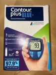 New Contour Plus Blue Blood Glucose Monitoring System. Fixed Price $29.99.