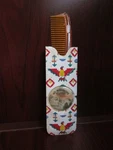 Mt. Rushmore Vintage Souvenir Pocket Travel Comb & Case Southwest Design Empress. Fixed Price $19.99.