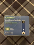 Cakrnps Blood Glucose Test Strips 100 2 Vials Meter. Fixed Price $18.99.