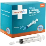 5ML Syringe Cap (100 Pack) Oral Dispenser Without Needle, Luer Slip Ti.... Fixed Price $29.82.
