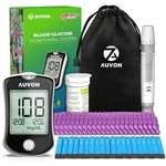 Auvon Blood Glucose Monitor Kit, High Accuracy Sugar Test 50-PIECE. Fixed Price $36.28.