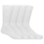 Dr. Scholl's Men's Diabetes & Circulator Socks, 7-12, White Crew (4 Pairs). Fixed Price $20.90.