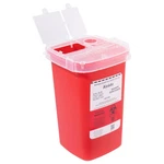 Alcedo Sharps Container For Home Use (1-PACK) Quart, Red. Fixed Price $10.46.