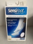 Jobst 110832 Sensifoot White Medium Knee Closed Toe Diabetic Sock 8-15MMHG. Fixed Price $19.00.