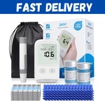 Diabetes Kit Blood Sugar Glucose Monitor Meter 206 Pcs Strip Tester Machine. Fixed Price $24.97.
