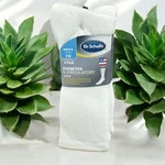 Dr Scholl's Men's Diabetic & Circulatory Socks Crew Large White Size 7-12 4 Pack. Fixed Price $14.95.