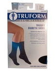 Truform Leg Health Xtra Largel Black Diabetic Socks & Women 8-15MM Hg. Fixed Price $8.00.