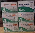 Lot Of Nano 4MM 32G Pen Tips 100 Each Box 600 Total Bd & Embecta. Fixed Price $120.00.