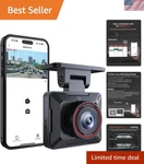 P1 Dash Cam - Loop Recording, Easy App Control, Full Hd Safety Solution. Fixed Price $29.99.