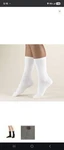 3 Pk Truform Diabetic Trusoft Socks 1912WH-M Medium White 8-15 Mmhg Compression. Fixed Price $24.99.