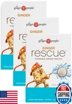 The Ginger People Rescue Tablets 24 Ct (3-PACK) Nausea & Stomach Reli. Fixed Price $47.97.
