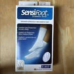 Jobst Sensifoot Diabetic Sock Large Crew Ct White 110838-02 8-15MMHG New. Fixed Price $12.00.