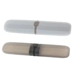 Healifty Portable Toothbrush Travel Case With Size 1, Assorted Color. Fixed Price $17.99.
