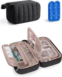 Marscamd Puffy Diabetes Travel Case With 2 Ice Packs, Insulin Cooler. Fixed Price $20.00.