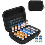 3ML Peptide Case 30-SLOT Organizer With Mesh Pocket, Fits Bo. Fixed Price $35.92.